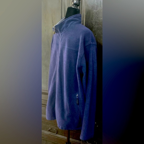 Prospirit Fleece Jacket unisex Navy fleece jacket - Size XL - Picture 2 of 11